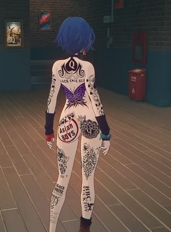 [ZZZ] Belle Nude QoS Tattoos mod