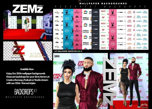 More information about "ZEMz RedCarpet Backdrops V.1"