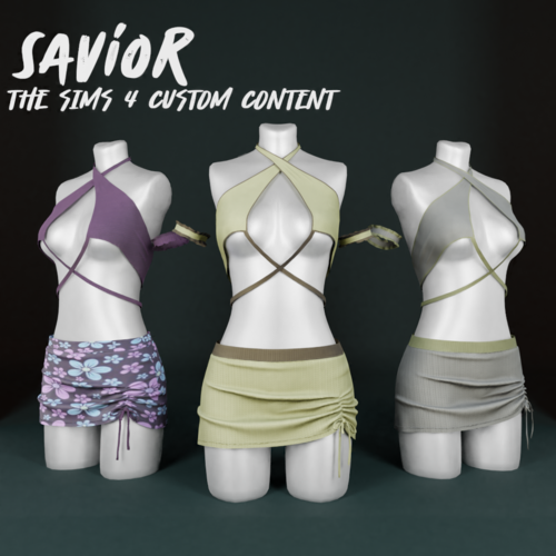 More information about "SO_Rya Set The Sims 4 cc,and Exclusive CC."