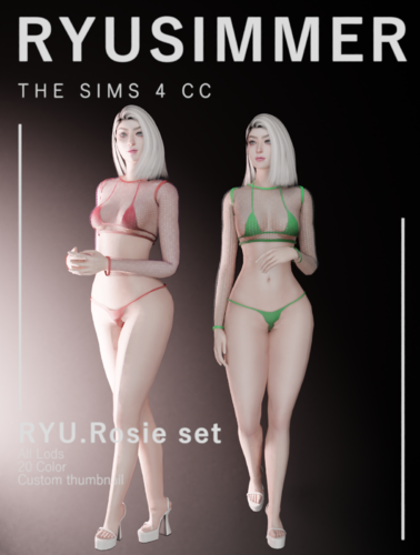 More information about "RYU.Rosie set"