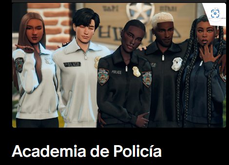 More information about "Police Academy autor : DanitySimmers (patreon). deben de descargar ambos package , solo me dedico a traducir!!!!!"