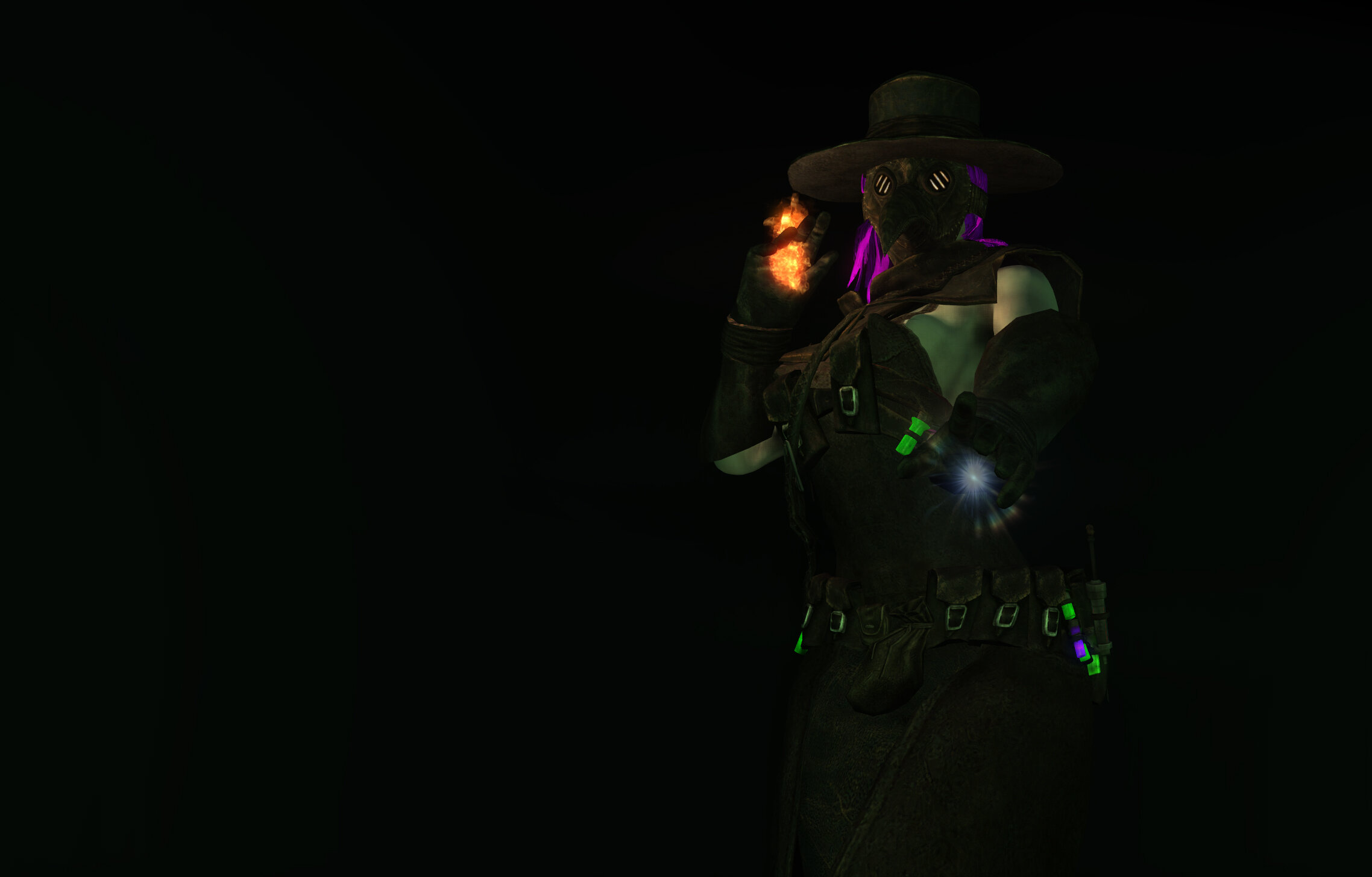 A Plague Doctor suit for 3BA and HIMBO