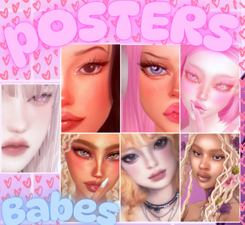 More information about "Girly Babes -7 Posters"