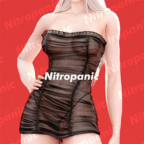 More information about "Nitropanic The Sims 4 CC Peggy Dress"