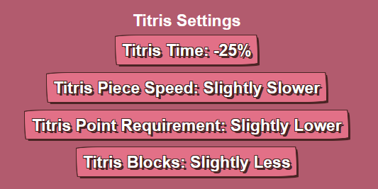 Extra Titris Settings