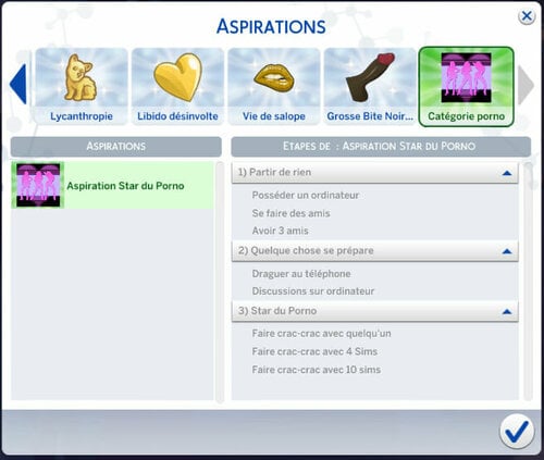 More information about "Porn Star Aspiration - Traduction Française v"