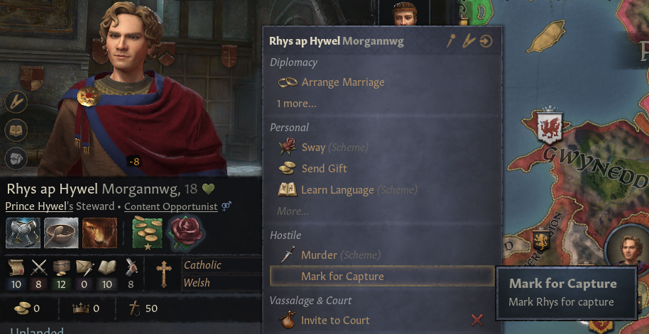 Raid to Target & Kidnap Characters + Force Sex (For CD3)