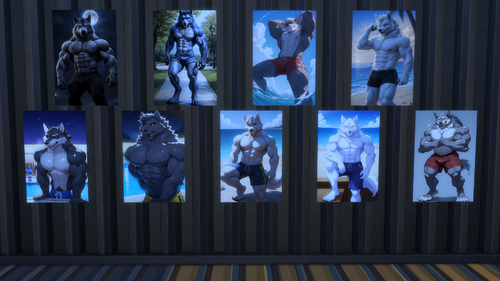 More information about "Swat47's CC Wolf Posters By Moondwellersimz"