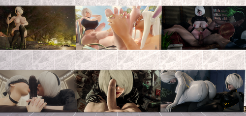 More information about "Arid's 2B Collection Posters (futa included)"
