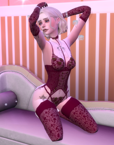 More information about "Floral lingerie"