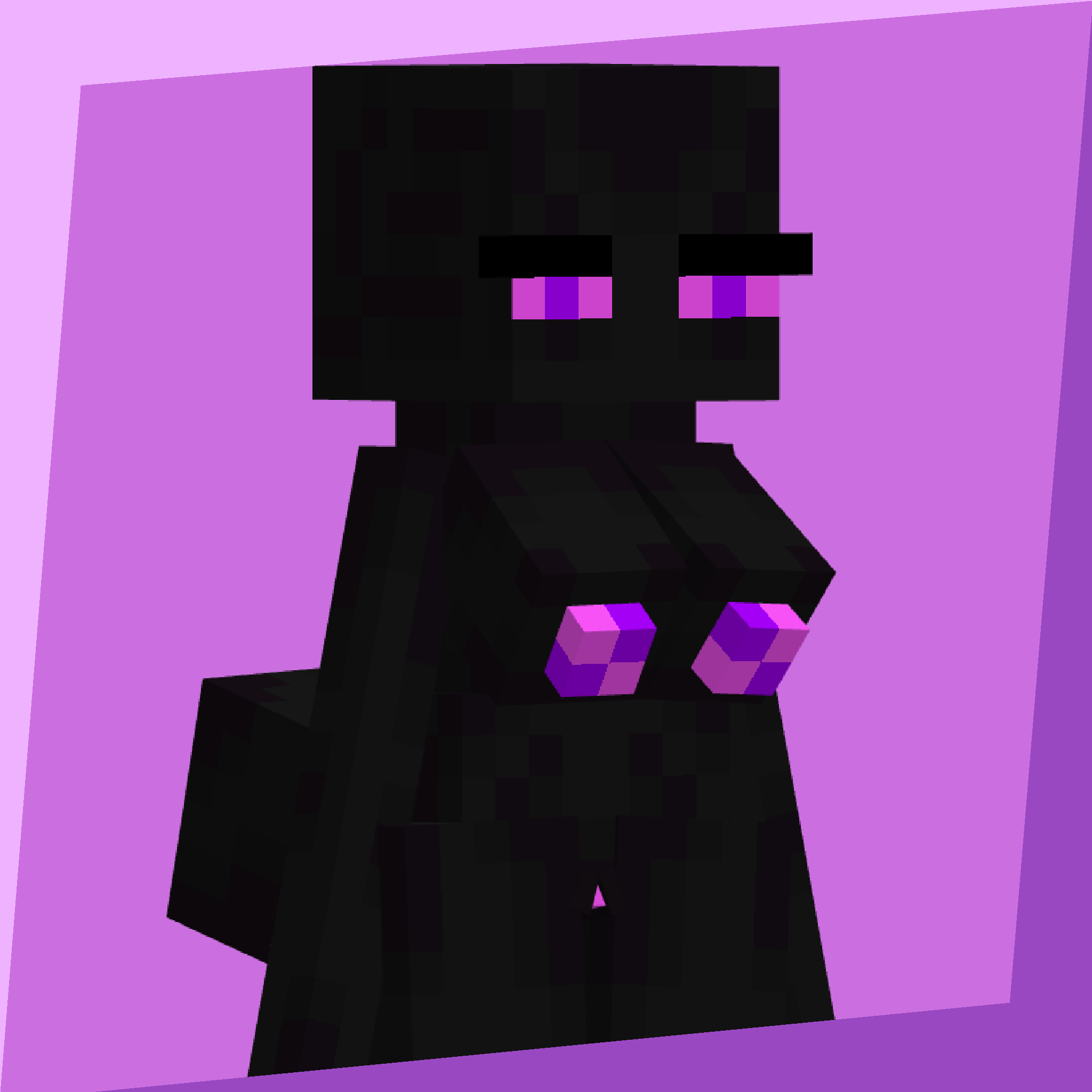 Enderwomen bedrock model (old)