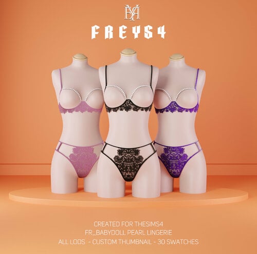 More information about "FR_Babydoll Pearl Lingerie"