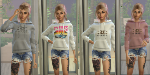 More information about "Chanel hoodie for female"