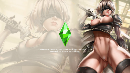 More information about "YoRHa No. 2 Type B - Loading Screen (NieR Automata)"