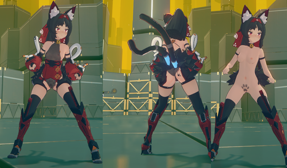 Nekomata Fluffy Paw Healthbar