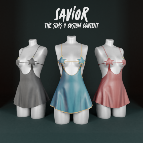 More information about "SO_Avril Dress BraStar, and My Exclusive The Sims 4 CC."