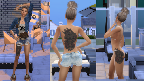 More information about "another single tattoo. 3 swatches. Enjoy <3"