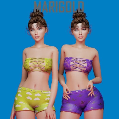 More information about "MARIGOLD TS4- Hemisanori Outfit"