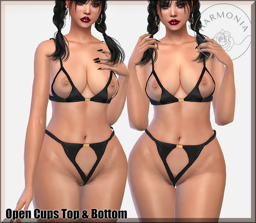 More information about "🖤Open Cups Top & Bottom"