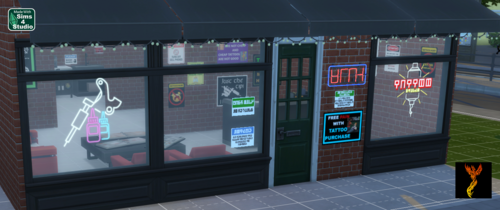 More information about "Tattoo Parlor Decor Set"