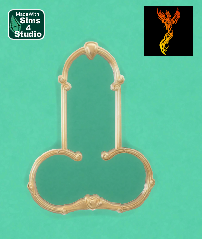 More information about "The Well Hung Penis Mirror and Nice Rack Breasts Mirror with A-cum-panying Wall Lights"