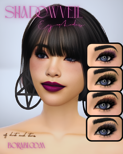 More information about "「 ✦ BORABLOOM ✦ 」 💫 Shadowveil | Witchy Eyeshadow"