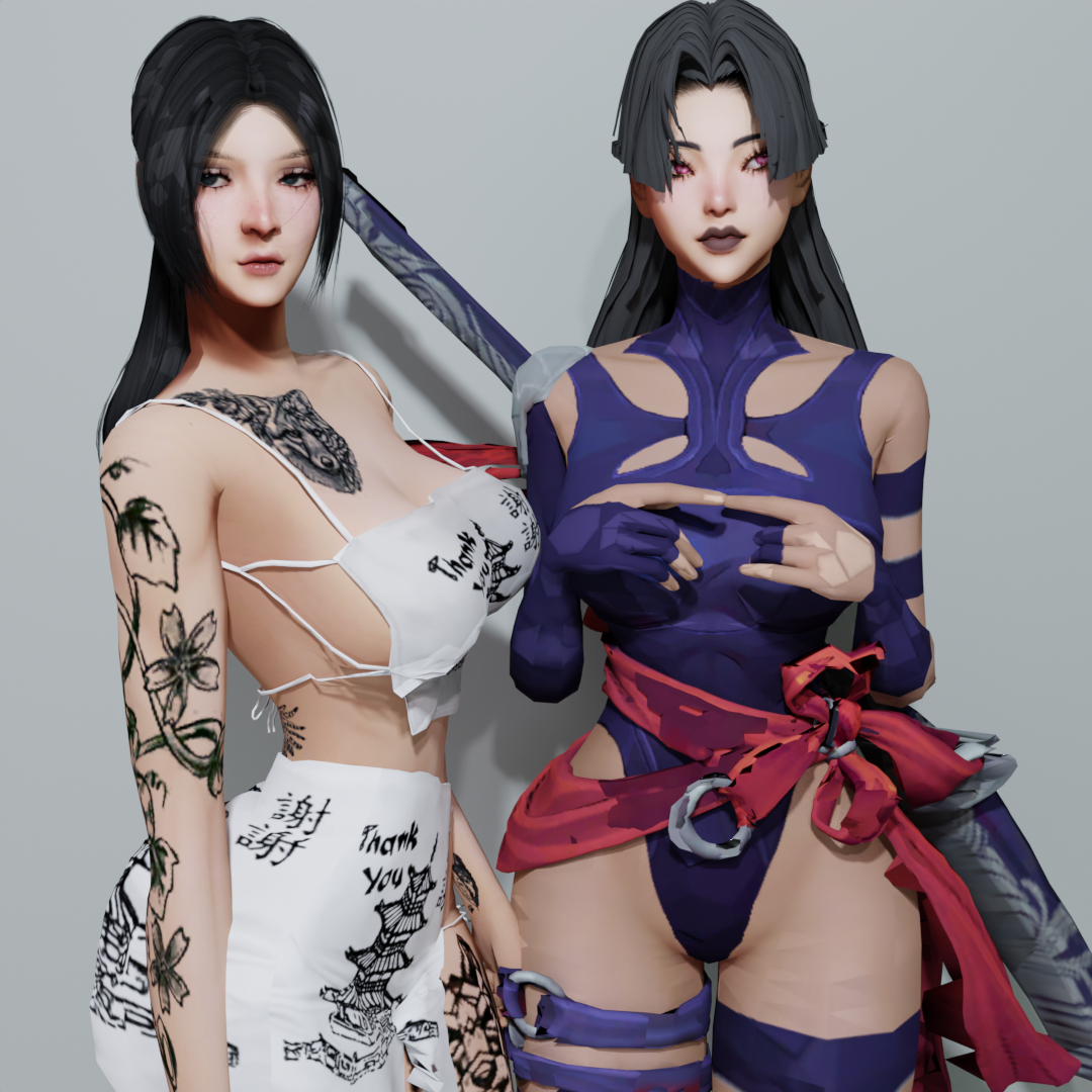 Japanese Hottie Shiraho and Marvel Rivals Psylocke