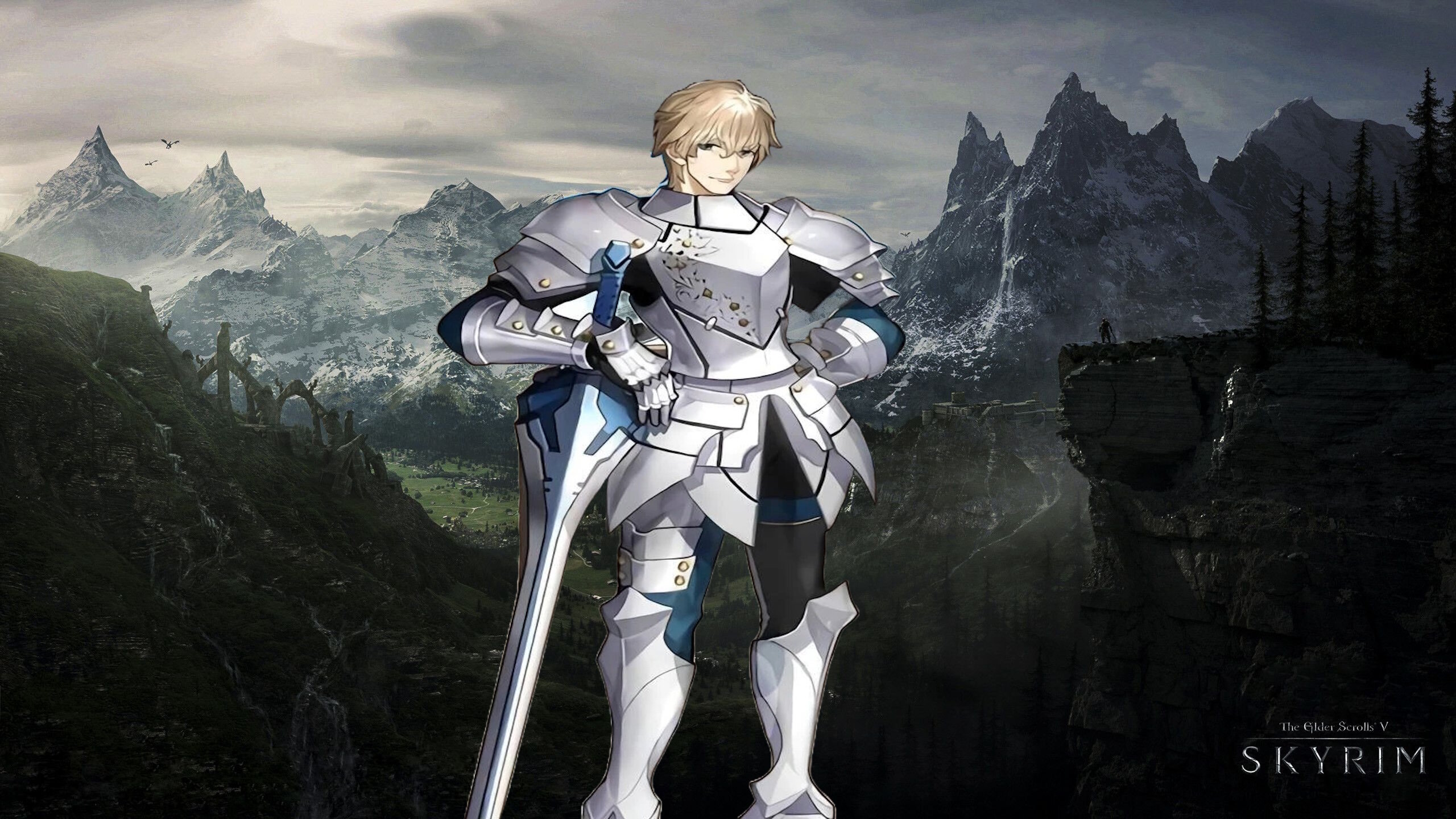 SSE Gawain Custom Voiced Follower