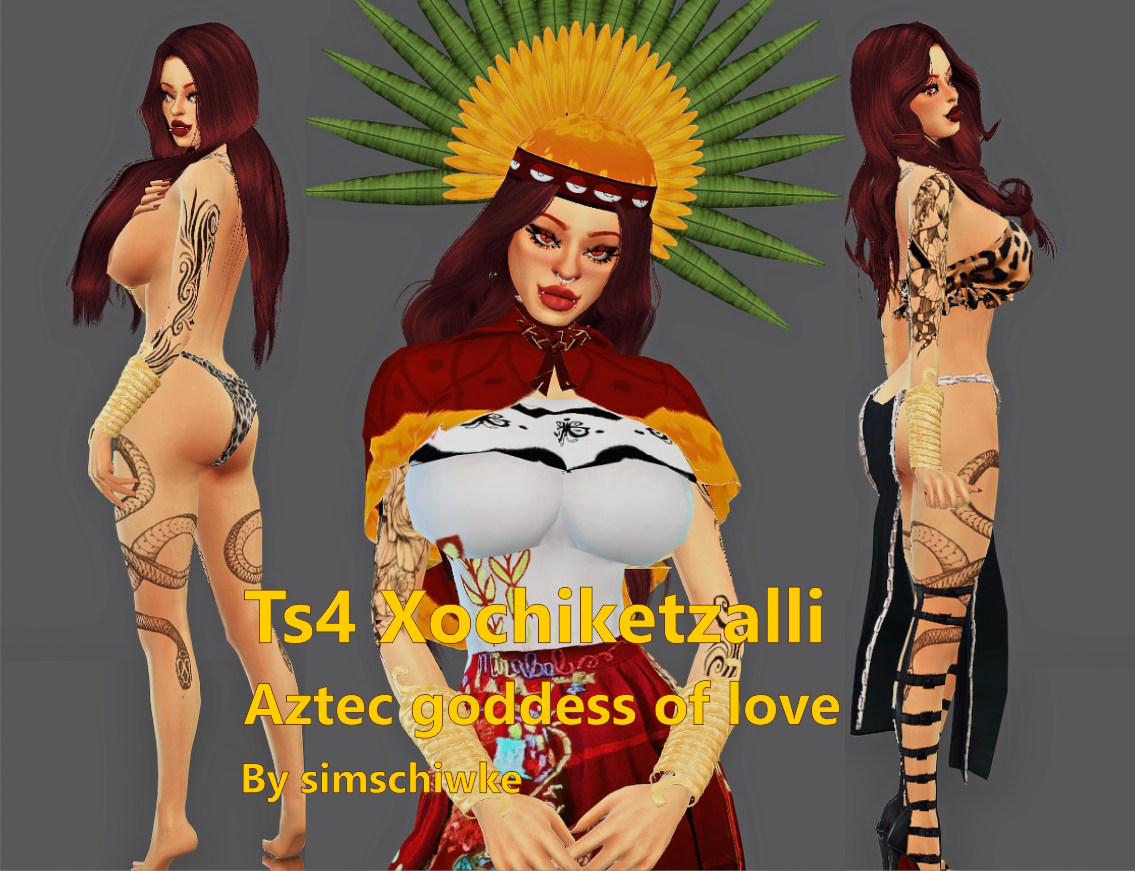 Xochiketzalli Aztec goddess