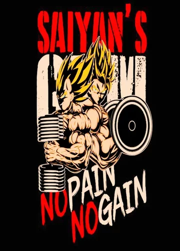 More information about "Saiyan's Gym Tank Tops"