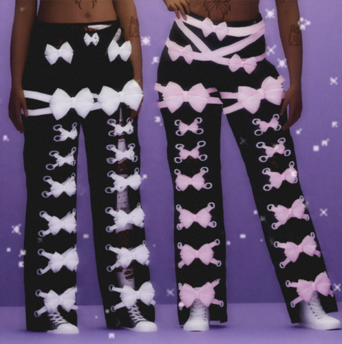 More information about "ʚɞ˚✧･ﾟ: ✧･ﾟʚɞ 𝕷𝖆𝖈𝖊𝖞 𝕭𝖔𝖜𝖘 𝕻𝖆𝖓𝖙𝖘 (Lacey Bows Pants) ʚɞ :･ﾟ✧:･ﾟ✧˚ʚɞ˚"
