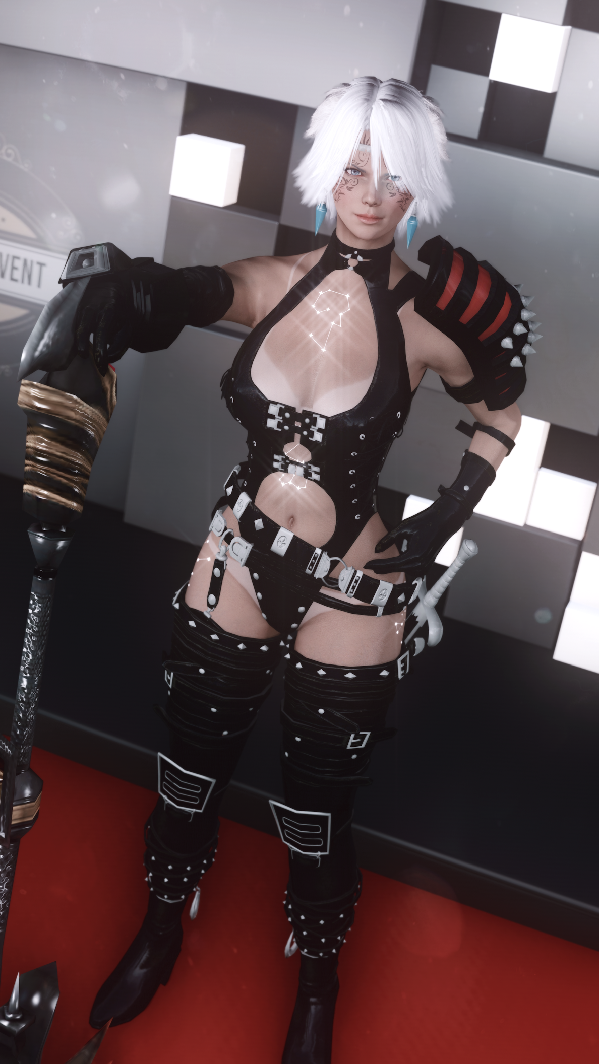 [BAKU]DOA6 Rachel Default Costume 3BA