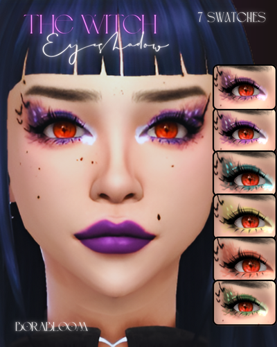 More information about "「 ✦ BORABLOOM ✦ 」 The Witch Eyeshadow"