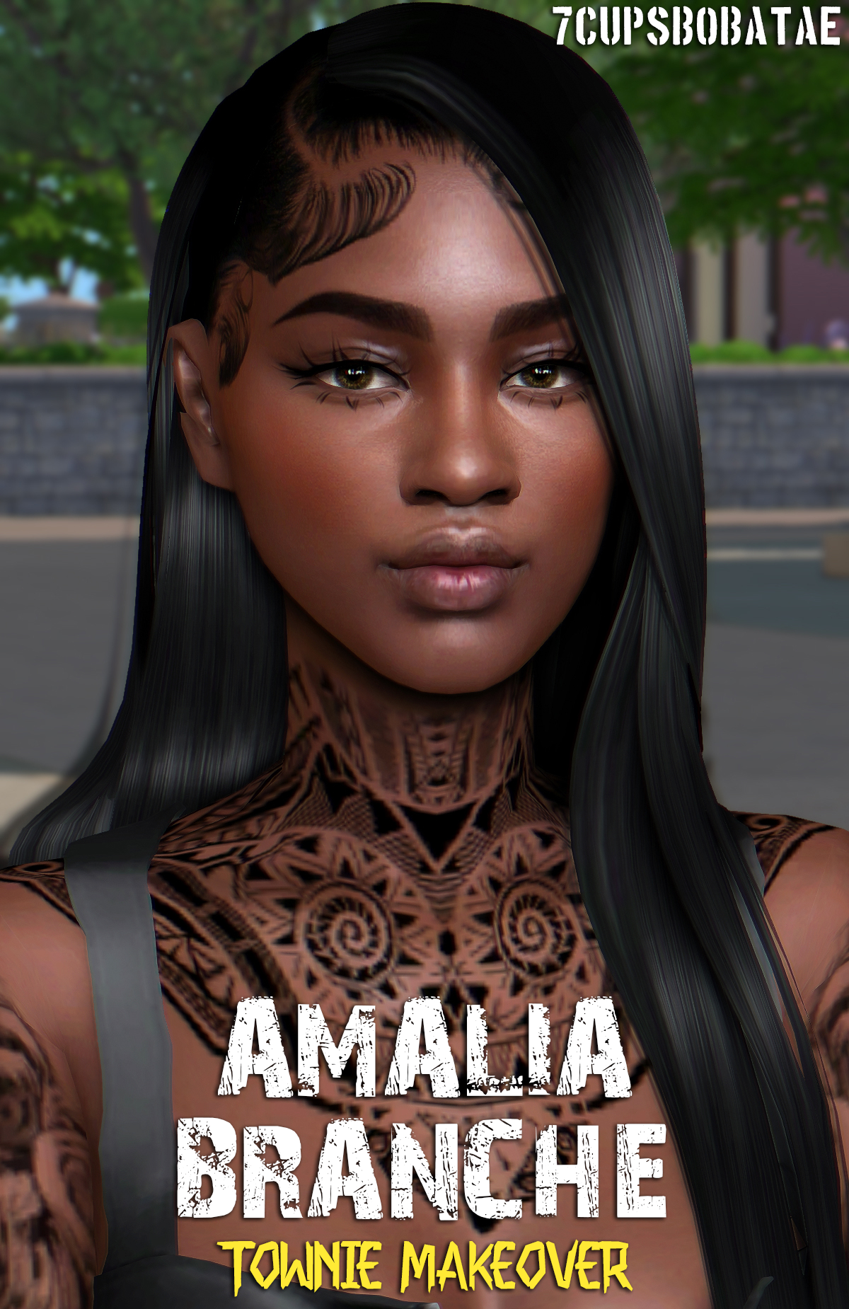 7Cupsbobatae - Amalia Branche Townie Makeover