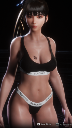 More information about "Stellar Blade EVE "BLACKED" Underwear w/ QoS Tattoo"