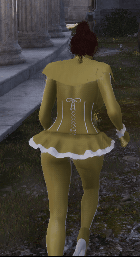 OC:s Latex Ballerina Outfit