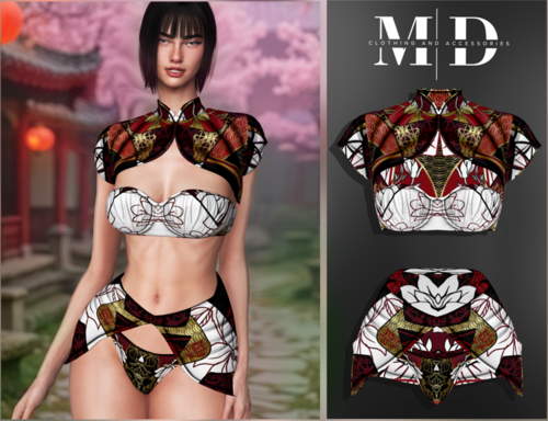 More information about "🍁Women's underwear set with Chinese print 🍁"