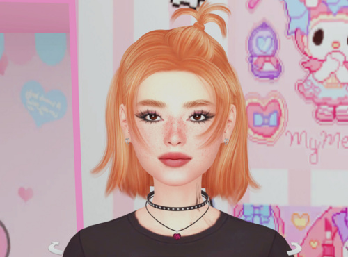 More information about "Cute Sim Ginger Girl Betty"