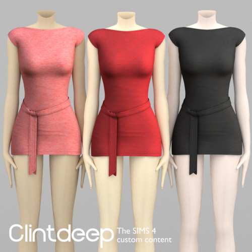 More information about "Clintdeep TS4 CC Riley Outfit"