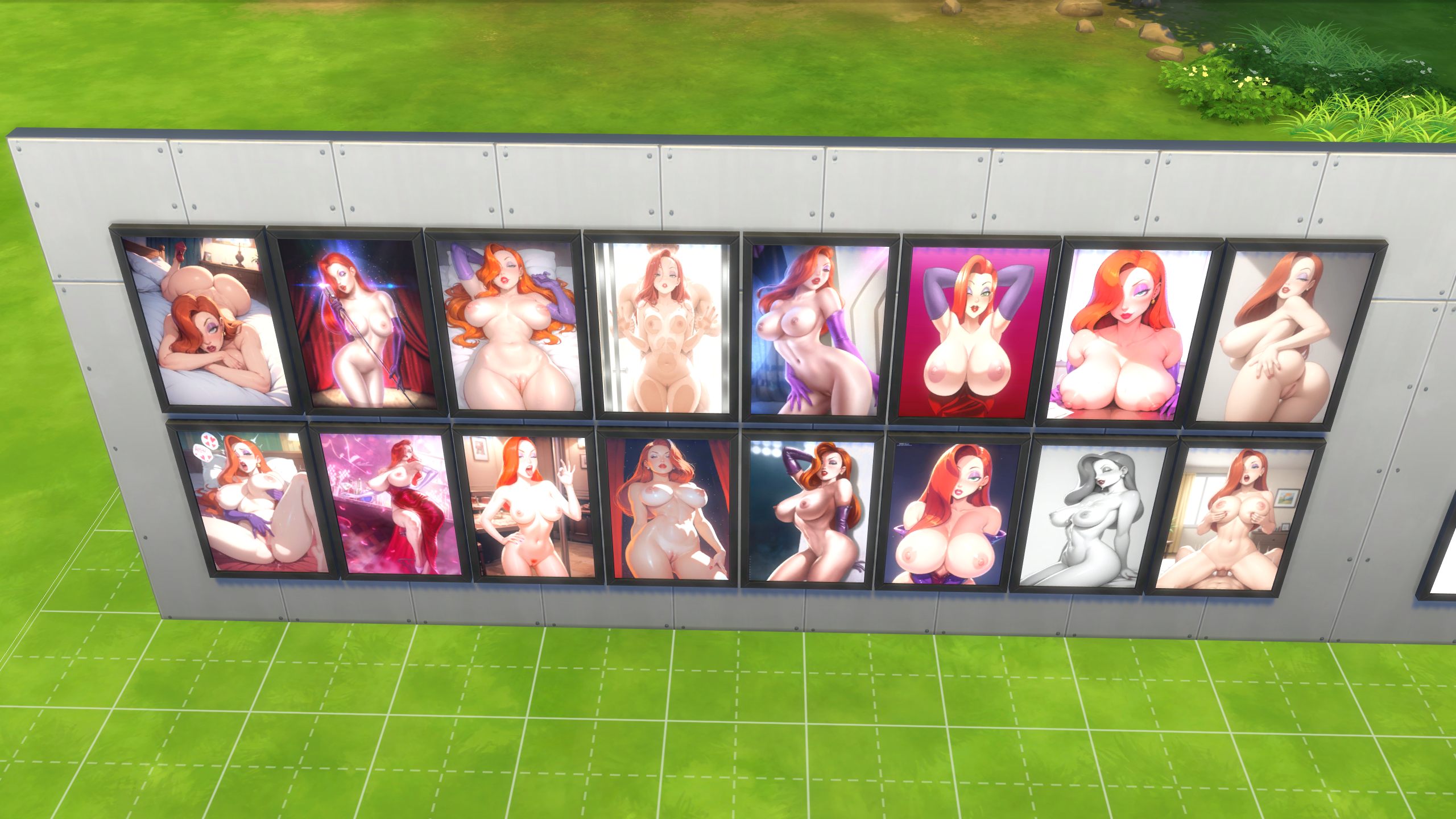 Assorted Jessica Rabbit Posters - Lovers Lab Sims 4 RSS Feed - Schaken-Mods