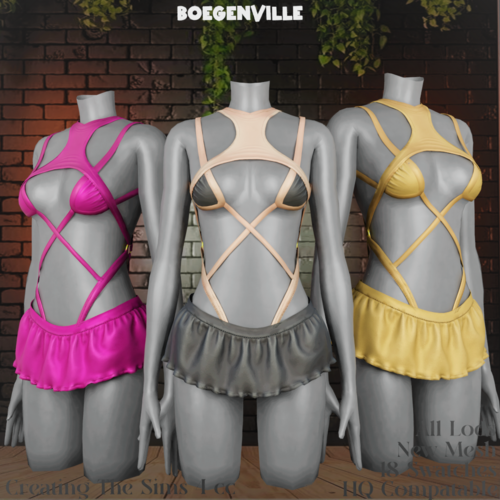More information about "Boe_Natasya Lingerie Wearing a Short Skirt"