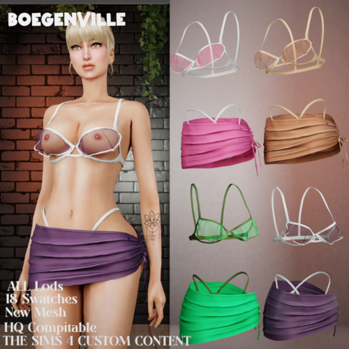 More information about "Boe_Lencería Rosa Lingerie Skirt"