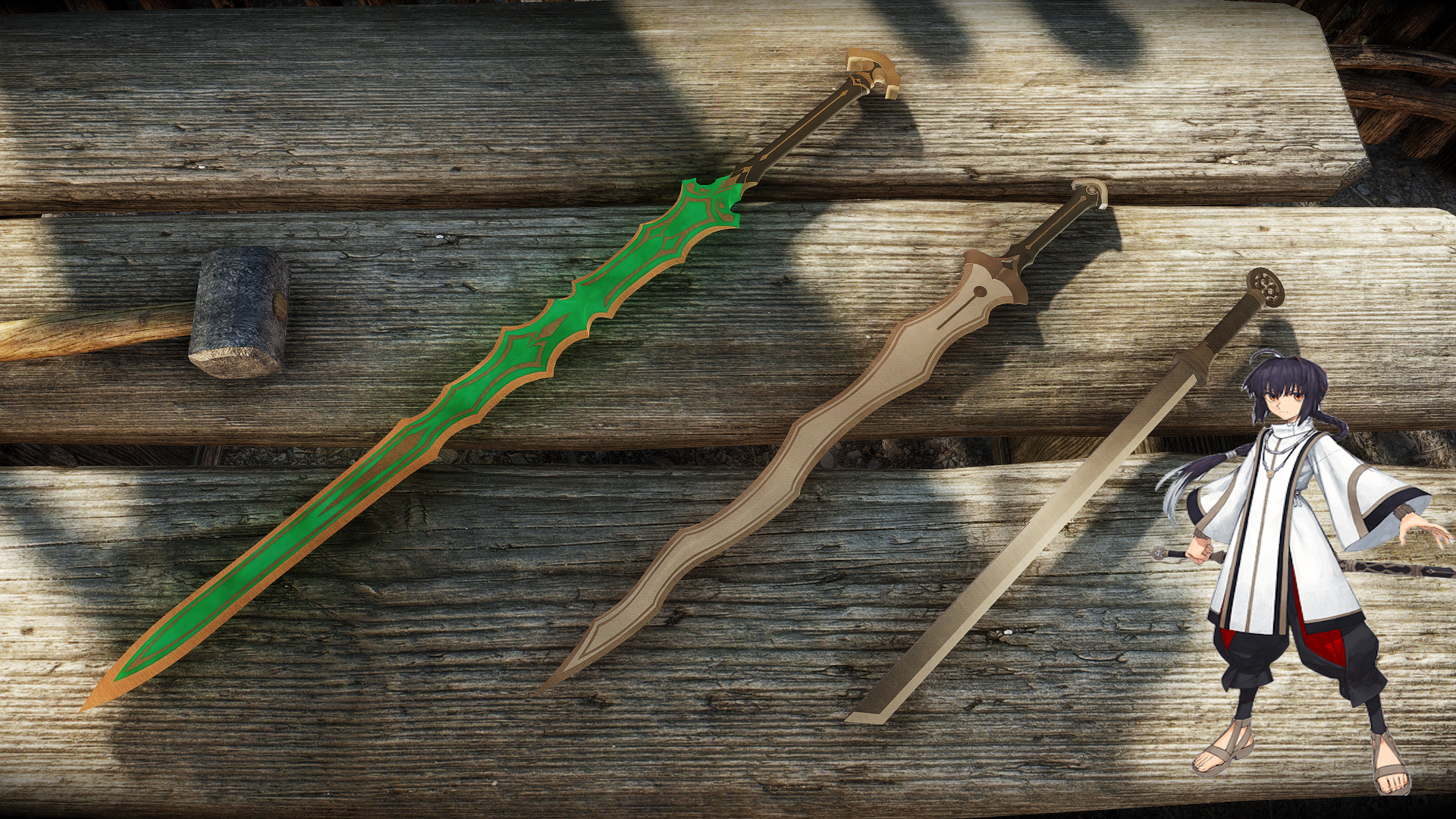 Fate Yamato Takeru Swords