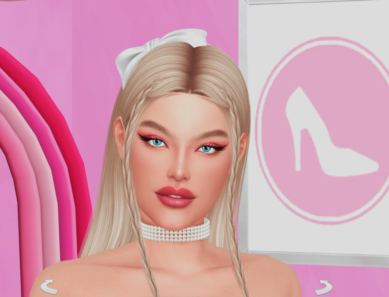 Blonde Sim Girlfriend Pearl