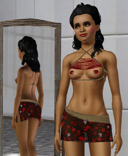 More information about "Adult & Teen Chained Nipples Cocktail Server"