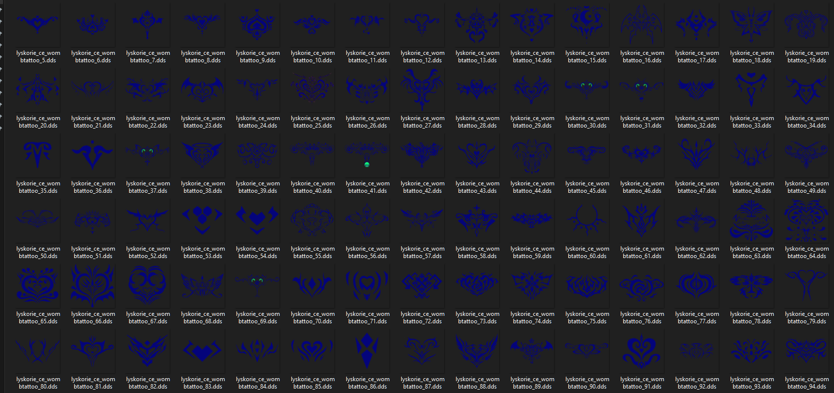 Lyskorie's Lewd Emblems