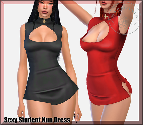More information about "༻Sexy Student Nun Dress༺"