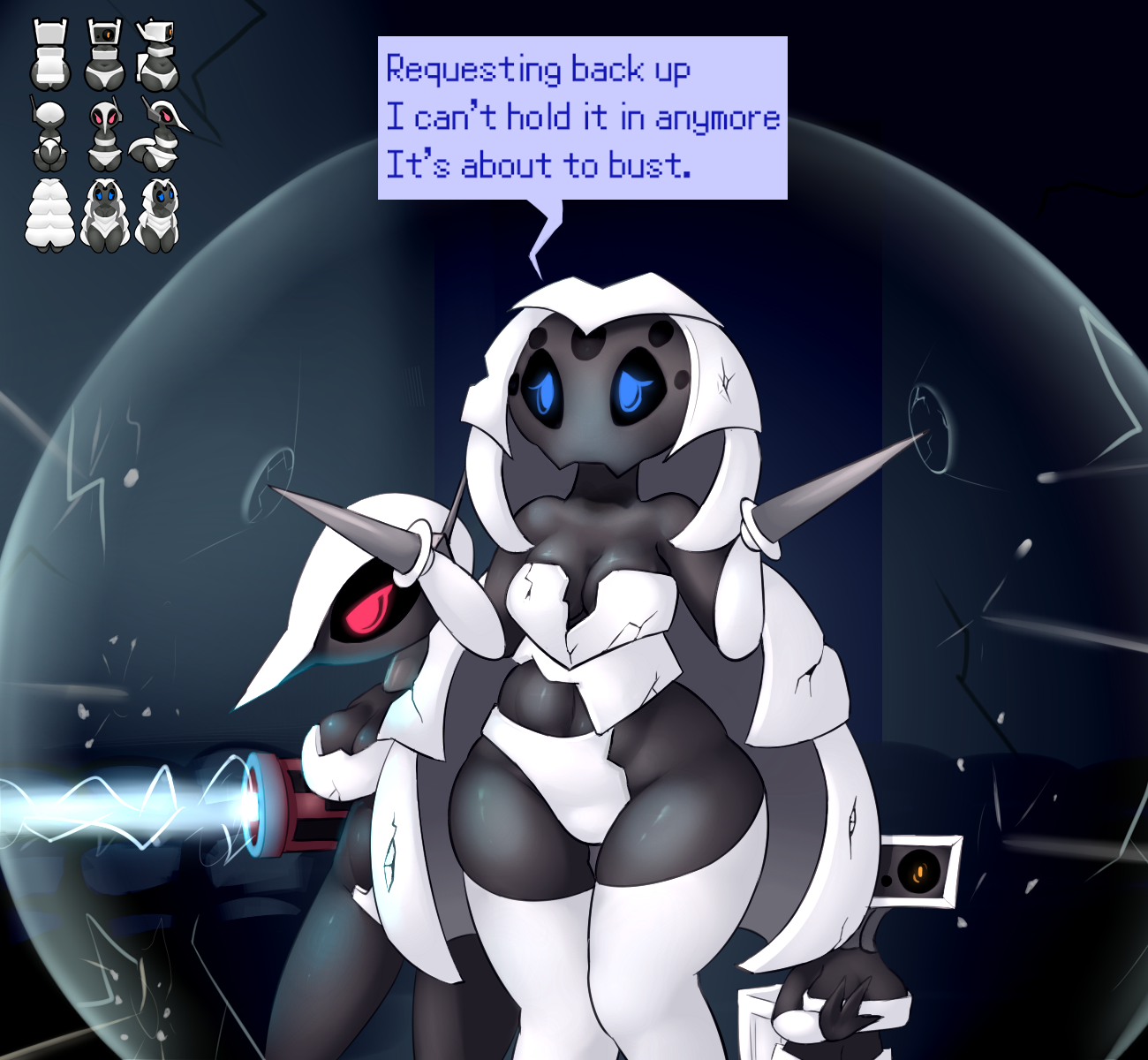 Fluff's Curvaceous Underarmored Mechanoids  continued to 1.6
