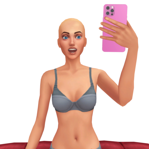 More information about "[WolfieNU] Pose 02 - Female Solo Selfie"