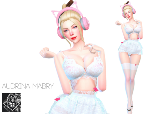 More information about "💘 Cute Gamer Audrina 💘"